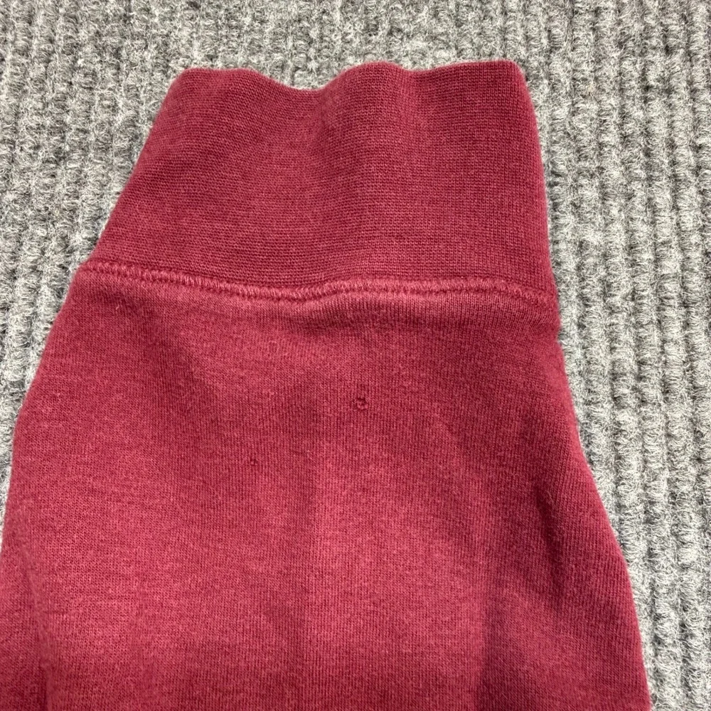 Polo Ralph Lauren Mens L Red Quarter Zip Sweater Pony Logo‎ Pullover